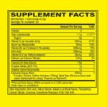 Cellucor C4 Fruit Punch 60 Servings 390g Facts