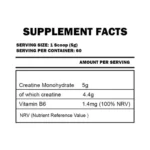 Kevin Levrone Anabolic Creatine 60 Servings 300g Facts